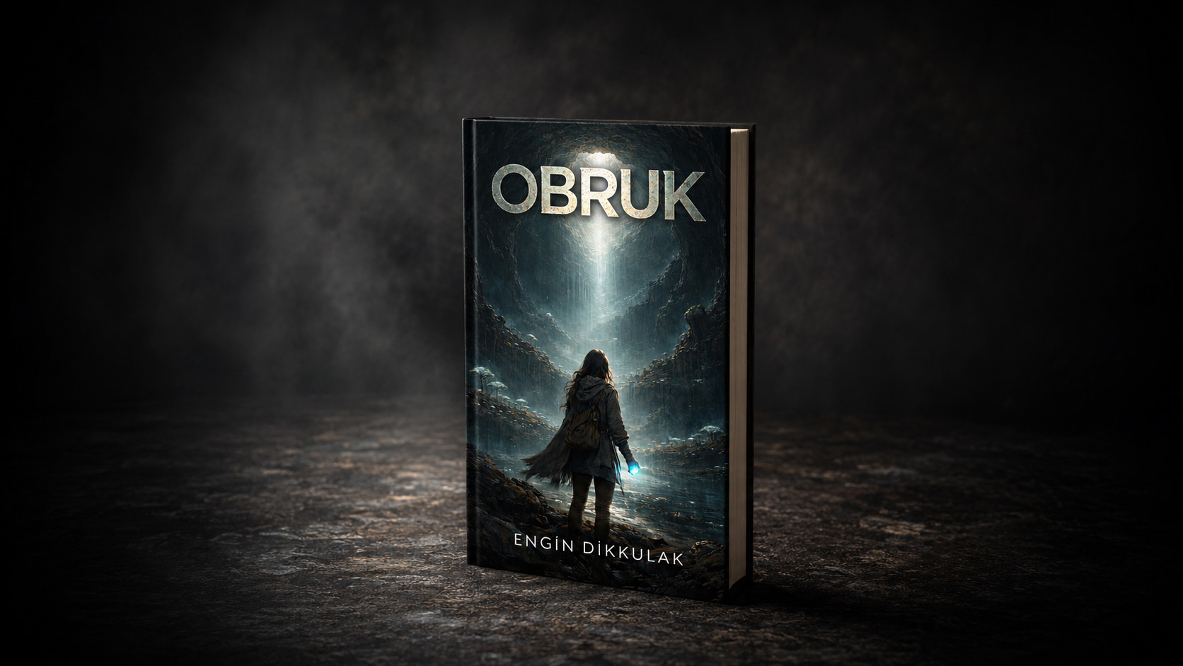 Obruk kitabı mockup görseli